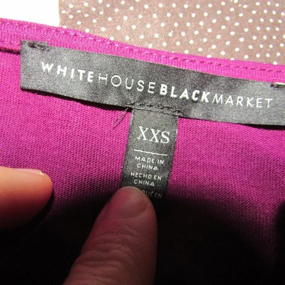 WHBM Embroidered Halter Top NWOT - Picture 6 of 8